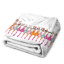 Load image into Gallery viewer, Hello-oh-Dollie #120 HOD  Super Soft Flannel Blanket Multiple Sizes
