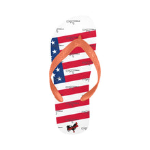Load image into Gallery viewer, Patriotic Flip Flops (For both Men and Women) (Model040)
