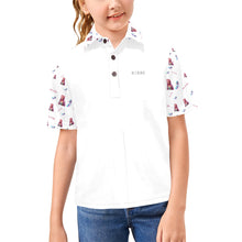 Load image into Gallery viewer, Hello-oh-Dollie #101HOD Big Girls&#39; Polo Shirt T55
