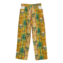 Load image into Gallery viewer, All-Over Print Unisex Straight Casual Pants | 245GSM Cotton surfboard print
