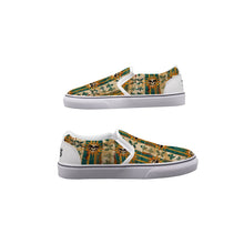 Load image into Gallery viewer, Men&#39;s Slip On Sneakers skull/palm print
