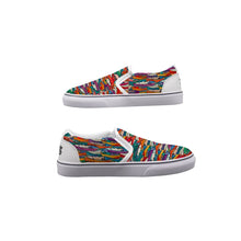Load image into Gallery viewer, Men&#39;s Slip On Sneakers boat print
