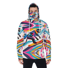 Load image into Gallery viewer, All-Over Print Men&#39;s Pullover Hoodie With Mask powder addict
