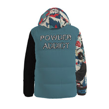 Load image into Gallery viewer, All-Over Print Unisex Down Jacket powder addict
