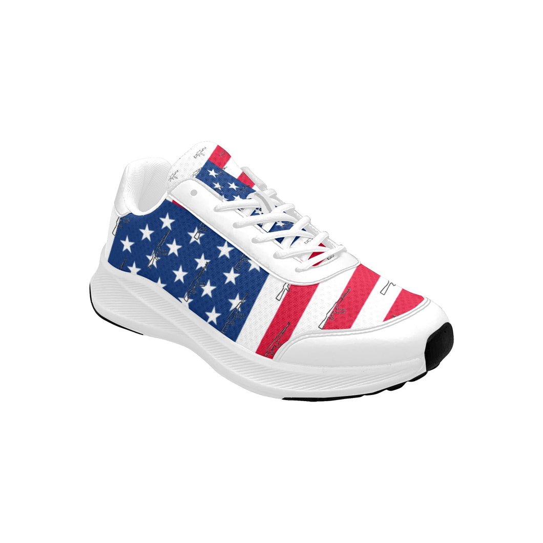 Patriotic usa Men's Mudguard Running Shoes (10092)
