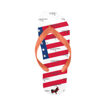 Load image into Gallery viewer, Patriotic Flip Flops (For both Men and Women) (Model040)
