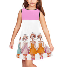 Load image into Gallery viewer, Hello oh Dollie HOD #102 Girls&#39; Sleeveless Dress (D58)
