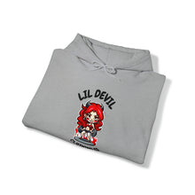 Load image into Gallery viewer, Unisex Heavy Blend™ Hooded Sweatshirt lil Devil fitness print
