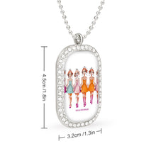 Load image into Gallery viewer, Hello-oh-Dollie #123 HOD Necklace Print your picture or logo
