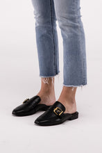 Load image into Gallery viewer, Chantal-S Buckle Backless Slides Loafer Shoes
