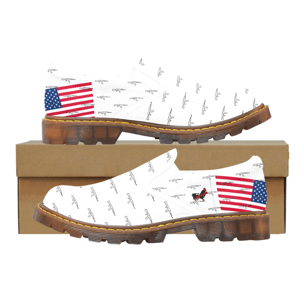 Patriotic Men's Slip-On Loafer (Model 12031)