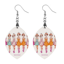 Load image into Gallery viewer, Hello-oh-Dollie #122 HOD Wooden earrings pendant Print your picture
