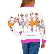 Load image into Gallery viewer, Hello-oh-Dollie #107 HOD Girls&#39; All Over Print Crew Neck Sweater(H49)

