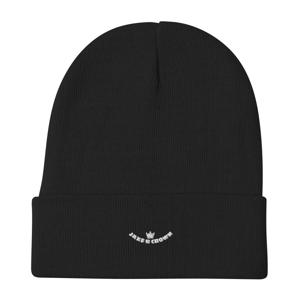 Embroidered Beanie Jaxs n crown collection