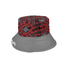 Load image into Gallery viewer, Red Harmony abstract Unisex Summer Bucket Hat
