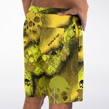 Load image into Gallery viewer, Drummer/skull print Shorts board shorts
