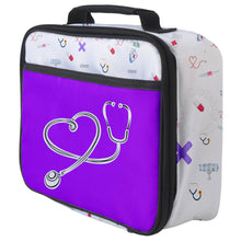 Load image into Gallery viewer, Nurse/Doctors print Full Print Lunch Bag
