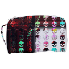 Load image into Gallery viewer, Skull print Toiletries Pouch
