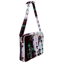 Load image into Gallery viewer, Skull print Cross Body Office Bag

