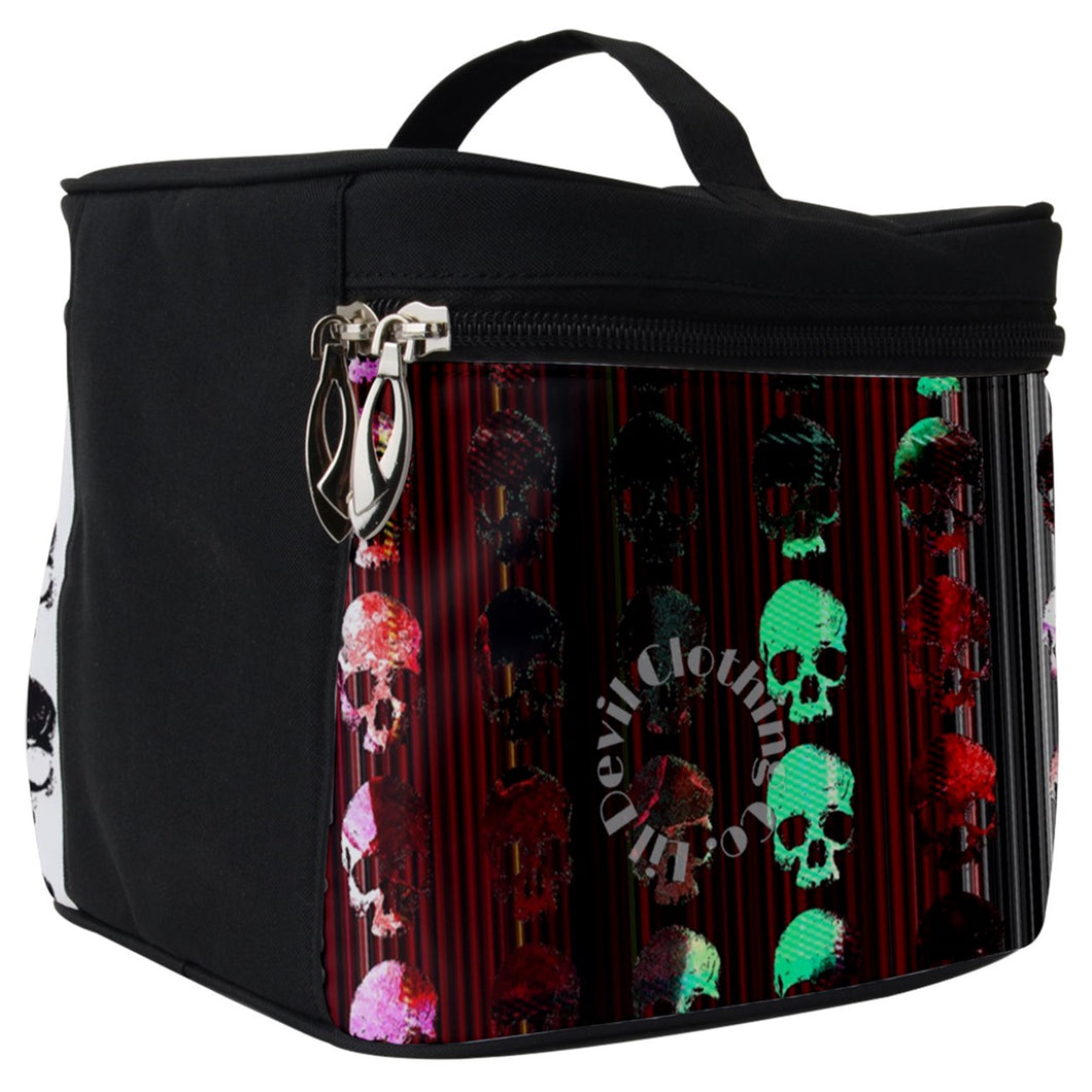 Skull print Make Up Travel Bag (Big)