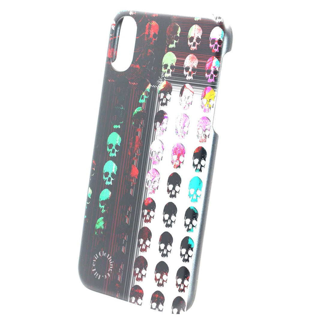 Skull print iPhone XR Black UV Print Case