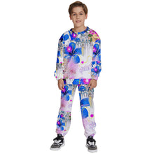 Load image into Gallery viewer, Amelia Rose princess print w/b D4F1C538-8D67-405C-8D8D-B859F259FBCD Kids&#39; Sweatshirt set
