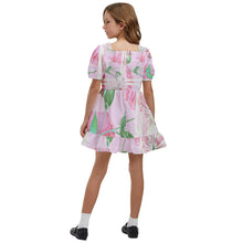 Load image into Gallery viewer, Amelia Rose print 101kids&#39; Short Sleeve Dolly Dress
