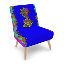 Load image into Gallery viewer, LDCC #04 coffee cafe blue designer chair

