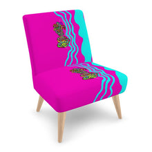 Load image into Gallery viewer, LDCC #08 coffee cafe pink/teal designer, modern chair,
