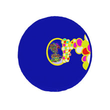 Load image into Gallery viewer, LDCC Coffee cafe print #09 blue/circles designer, bing bag
