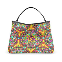 Load image into Gallery viewer, LDCC #162 Chain of yellow print Designer slouch bag

