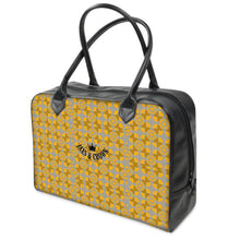 Load image into Gallery viewer, #174 JAXS N CROWN HOLDALLS gold and gray gold and gray print
