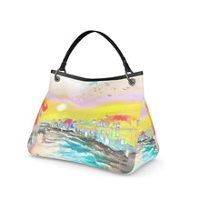 Load image into Gallery viewer, #300 LDCC beach print designer Talbot handbag
