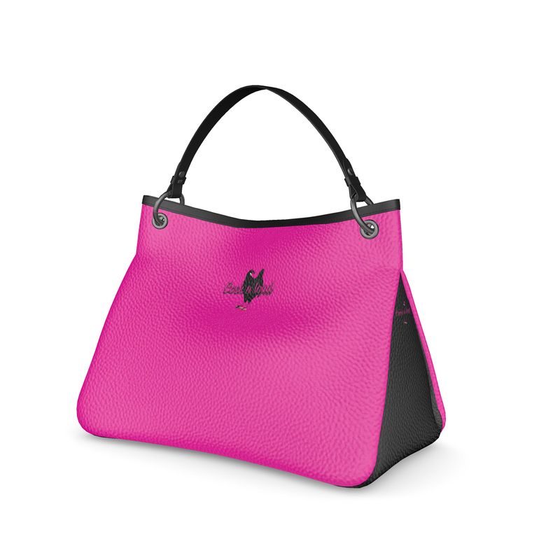 #600 Cocknload Designer Talbot Slouch Bag pink