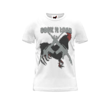 Load image into Gallery viewer, #507 cocknload T-shirt. Designer with a gun print.
