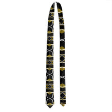 Load image into Gallery viewer, #421 cocknload tie gun print black abstract
