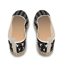 Load image into Gallery viewer, #423a cocknload loafer Espadrilles gun print black
