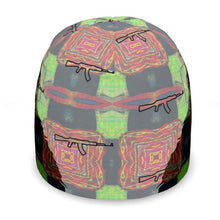 Load image into Gallery viewer, #515 Cocknload Beanie in rooster and gun print
