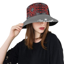 Load image into Gallery viewer, Red Harmony abstract Unisex Summer Bucket Hat
