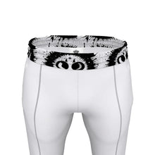 Load image into Gallery viewer, Men’s tracksuit pants blk/wh lets go print
