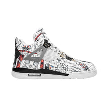Load image into Gallery viewer, All-Over Print Men&#39;s Air Cushion Basketball Shoes themed barber 2
