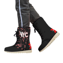 Load image into Gallery viewer, CITYBOY NYC print  Print Men&#39;s Plush Boots
