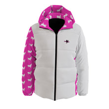 Load image into Gallery viewer, #501 cocknload All-Over Print Unisex Down Jacket rooster, print
