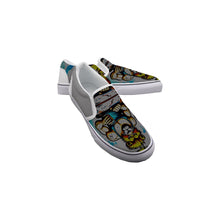 Load image into Gallery viewer, Men&#39;s Slip On Sneakers leo2 print
