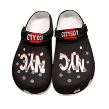 Load image into Gallery viewer, CITYBOY NYC print Print Men&#39;s Classic Clogs
