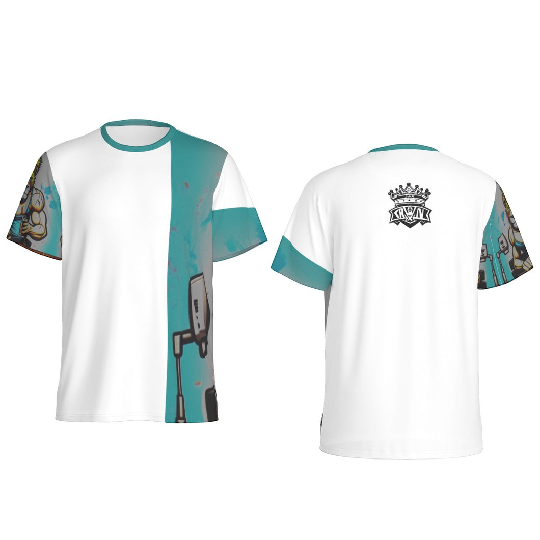 All-Over Print Men's O-Neck Sports T-ShirtLeo 2 print Jaxs n  crown