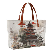Load image into Gallery viewer, Women&#39;s Tote Bag | Diving Cloth221 Asian print
