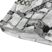 Load image into Gallery viewer, All-Over Print Men‘s Beach Shorts With Lining summer vibes skull b/w print
