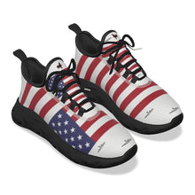 Load image into Gallery viewer, #COCKNLOAD102 Men&#39;s Light Sports Shoes patriotic print
