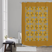 Load image into Gallery viewer, #174 LDCC Shower Curtains 150（gsm）gray with gold
